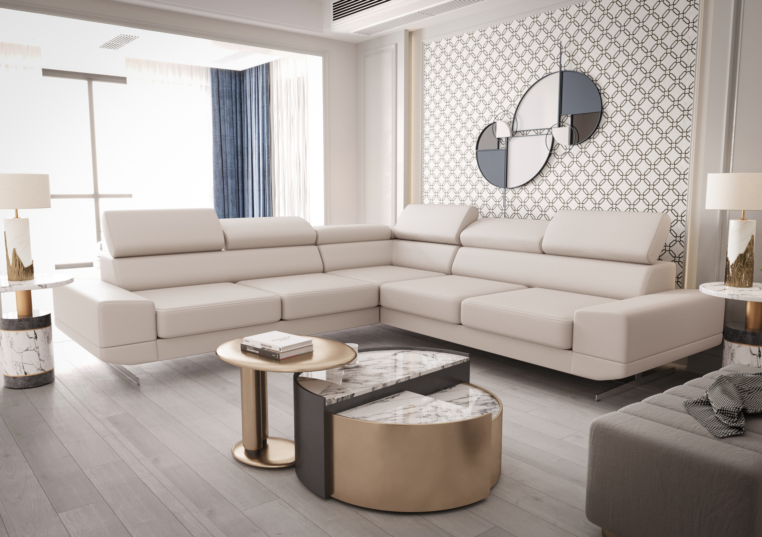 Milano Max Ecksofa L-1